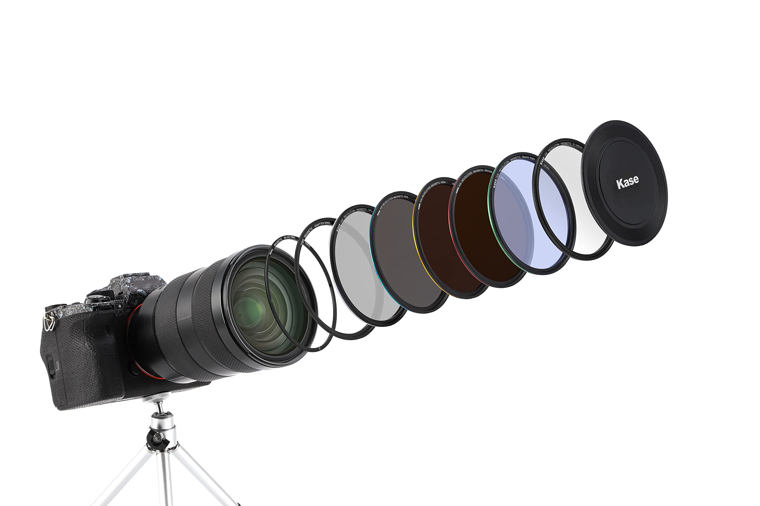 Magnetic Filter Kit with CPL, ND8, ND64, ND1000 & UV Filters