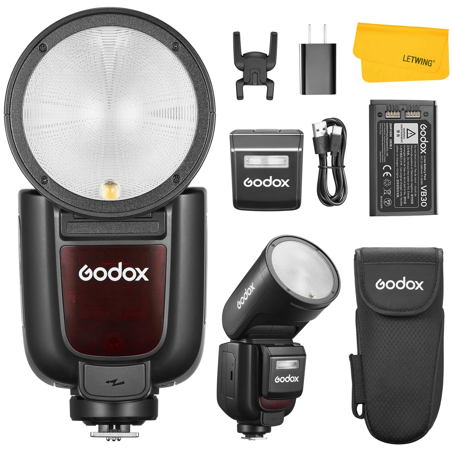 Godox V1Pro V1 Pro Round Head Camera Flash
