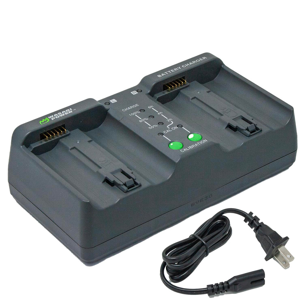 Dual Battery Charger Kit with 2 Batteries for EN-EL18d Cameras