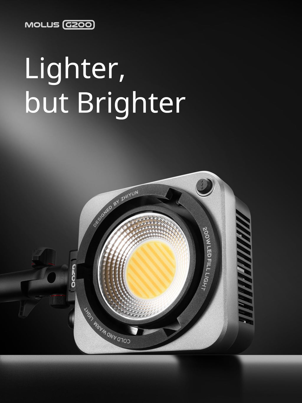 ZHIYUN Molus G200 G300 COB Video Light