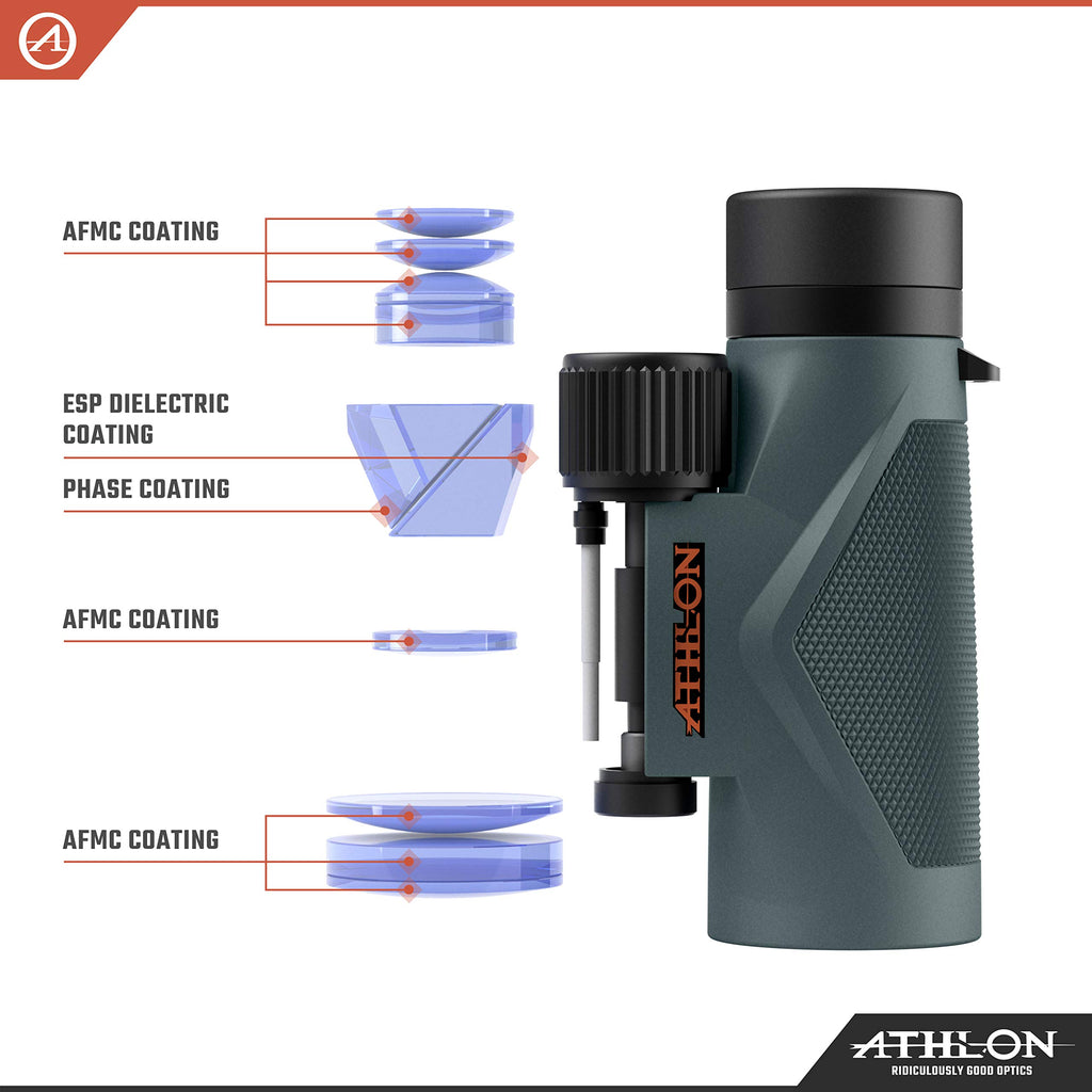 Athlon Optics Midas Roof Prism UHD Fernglas