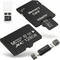 128GB MicroSDXC Card 2-Pack with SD Adapter & USB Reader
