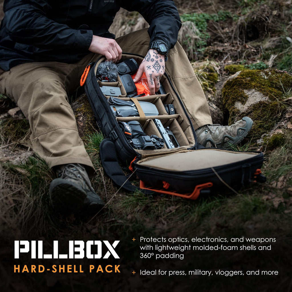 Impact-Resistant Camera & Drone Backpack