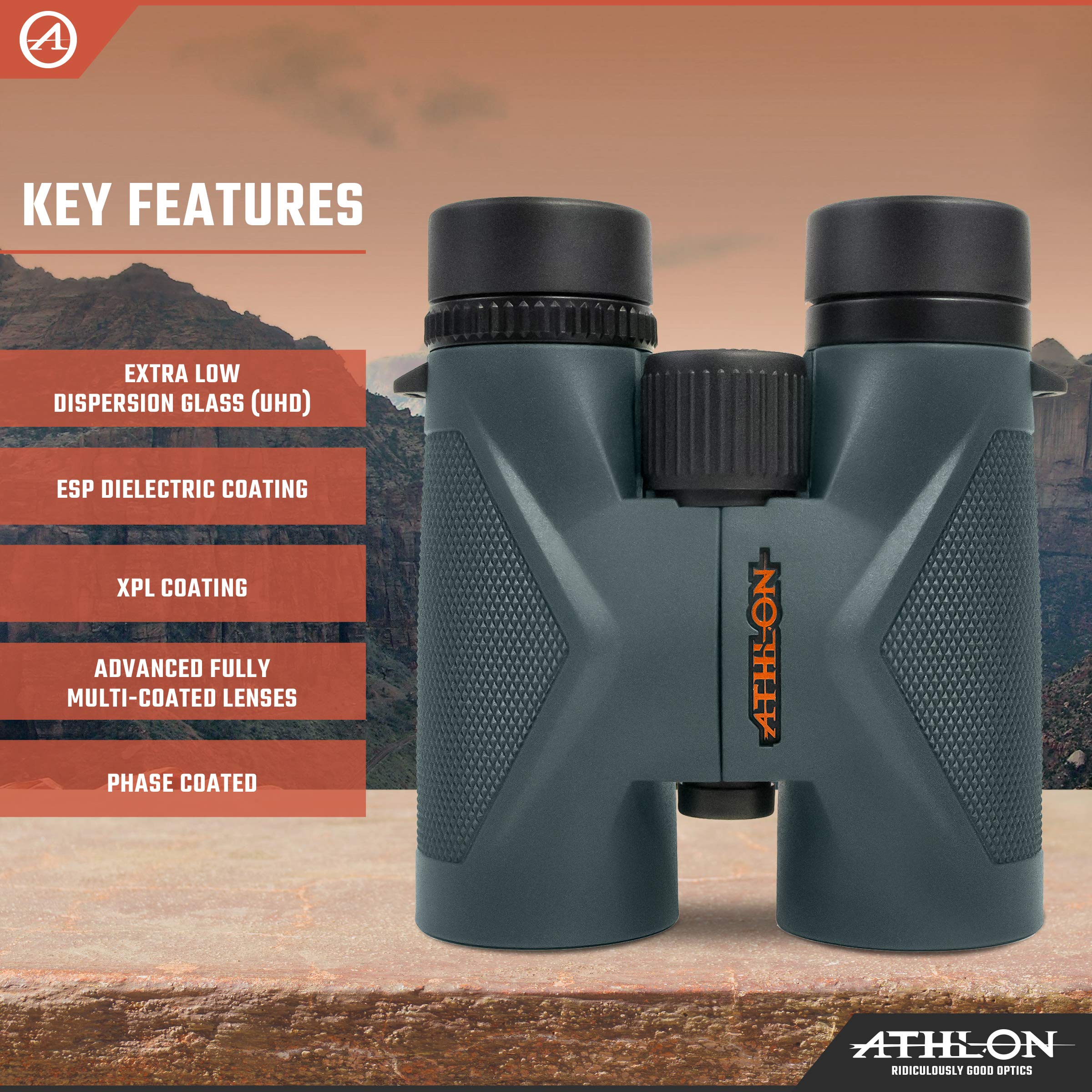Athlon Optics Midas Roof Prism UHD Fernglas